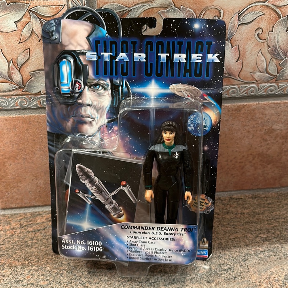 Star Trek First Contact Commander Deanna Toi First Contact Figure